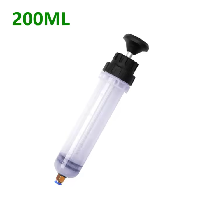 Extraedor De Aceite Para Coche NarzrIe Syringe De Transferencia De Líquido De 200/500/1500ML Bomba Manual De Aceite De Freno Auto Plástico 58cm - 1
