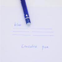 Juego De 13 Rotuladores Gel Borrables 0.5mm Azul Y Negro Tinta Para Escuela Y Oficina Suministros De Papelería Con Recargables Y Borrador - details 1