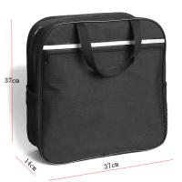 Bolsa De Mano Para Silla De Ruedas Y Scooter Organizador De Almacenamiento Ecológico Plegable Con Manija Color Negro - details 7