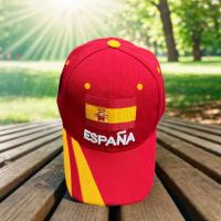 MEJORADA JH-2 Gorra España con Bandera Bordada y Visera Curva - Diseño Deportivo y Casual, Ideal para Aficionados y Turismo, Ajustable para Todas las Edades - details 9