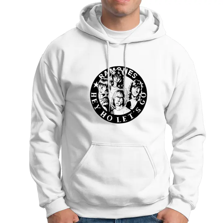 Sudadera con capucha Camiseta Los Ramones. Joey. Johnny. Dee Dee. Marky. Tommy. Richie Ramone. Musica. Rock and Roll. Varios colores. Todas las tallas. - 1