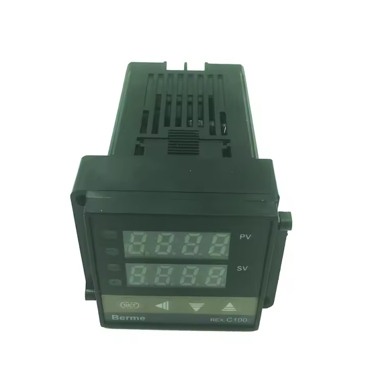 Controlador De Temperatura Digital REX-C100 Termostato Con Salida De Relé Y Sensor De Termocoplante K 48x48 - 1