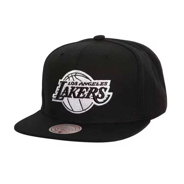 Gorra Mitchell & Ness Los Angeles Lakers para unisex en color negro - 1
