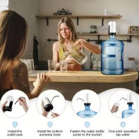 Bomba De Agua Compacta Portátil Plug-and-play Extractor De Agua Que Puede Drenar Agua Fácilmente Y Eficientemente. - details 2