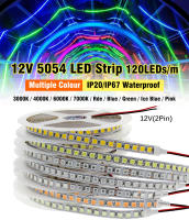 Tira LED Flexible 5054 DC12V 120LEDs/m Alta Brillo 3000K 4000K 6000K 7000K IP67 Para Iluminación De Habitaciones - details 0