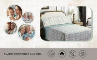 Juego de Sabanas 3 Piezas - Poliéster Microfibra - Sábana Bajera, Sábana Plana y 1 Funda de Almohada- cama 90-105-135-150cm - details 0