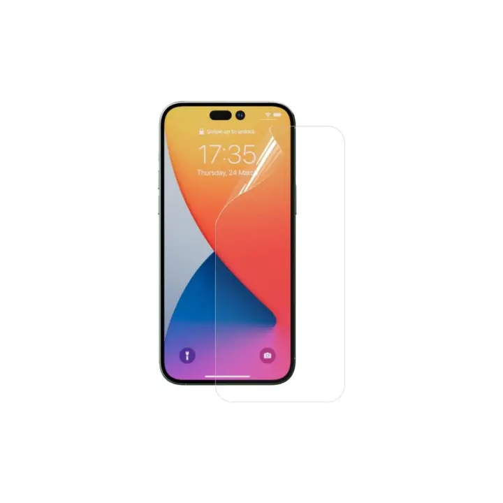 [2 Pack] Protectores de Pantalla Hidrogel para iPhone 15 (6.1") – Irrompibles, HD, Anti-Burbujas, Fácil Instalación, Alta Definición – MultiAccesorios - 1