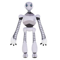 Muñeco De Peluche Robot Salvaje De 13 Pulgadas Juguete Ajustable Amigo Robótico Para Niños Y Niñas Decoración De Hogar Regalos De Cumpleaños - details 5