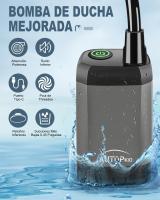 Ducha Portatil Camping, Duchas al Aire Libre Acampada con Mejorada Bomba Batería 6000mAh Recargable, Pantalla Digital Inteligent para Senderismo, Baño,Duchas para Perros y Lavado de Autos - details 2