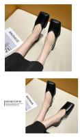 Zapatos De Mujer Mary Jane Retro Cuadrados Plana Minimalista Moda Zapatos Casuales Ligeros Para Primavera Y Otoño - details 2