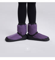 Botas de Baile de Ballet Jazz para Mujeres y Niñas Calzado de Práctica de Algodón Suela Suave y Cálido para Invierno - details 6