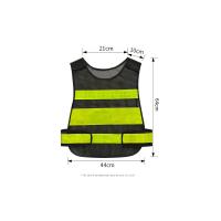 Chaleco De Seguridad De Alta Visibilidad Vest Top Reflectante Y Fluorescente Ligero Para Tráfico Cinturón De Seguridad Transpirable Para El Trabajo - details 1