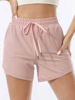 Shorts Deportivos De Dos Capas Para Mujer Secado Rápido Anti-luz Corte Suelto Para Running Fitness Workout Exterior - details 5
