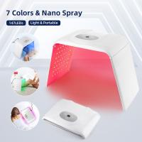 Máquina De Belleza Facial LED Con 7 Colores Terapia De Luz Roja Rejuvenecimiento De Piel Dispositivo Antiarrugas SPA En Casa - details 11