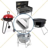 Cepillo De Limpieza Para Barbacoa En Acero Inoxidable Cerdas No Adherentes Herramienta De Accesorios Para Barbacoa Y Asadores - details 1