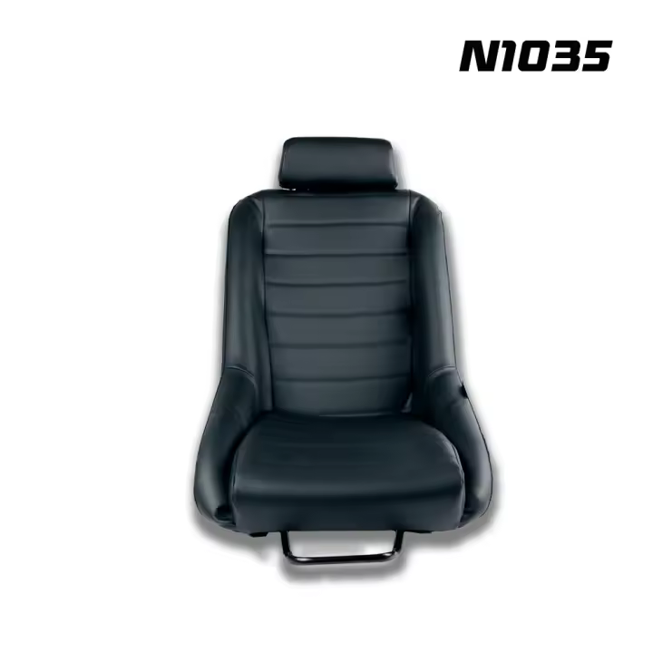 MODAUTO Asiento BAQUET Deportivo SIMRACING Y Coche, BAQUET SIMPRO para Coche Y COKPIT DE SIMULACION, con Respaldo EN PVC - 1