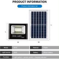 Lámparas Solares Exteriores Con Luz LED Bulbproof Impermeables Para Jardín Luz Solar De Pared Tipo Separado - details 7