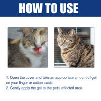 Gel cuidado de heridas para mascotas – Tratamiento reparador e impermeable para heridas y dermatitis en perros y gatos - details 2