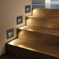 Lámpara De Pared LED 3W IP65 Luz De Escalera LED Impermeable Para Exteriores Fuente De Alimentación AC85-265V Instalación Requiere Luz LED Incluida Estilo Arte Deco - details 10