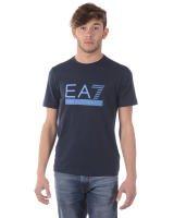 Emporio Armani EA7 Camiseta Algodón Hombre Azul Oscuro 3ZPT42PJ18Z 1554 - details 0