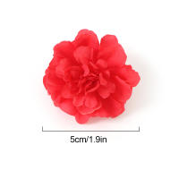 10/20Pcs Flores De Chiffon Artificiales Para Decoración De Hogar Boda Fiesta Navidad Aniversario Estilo Carnation Material Seda - details 3
