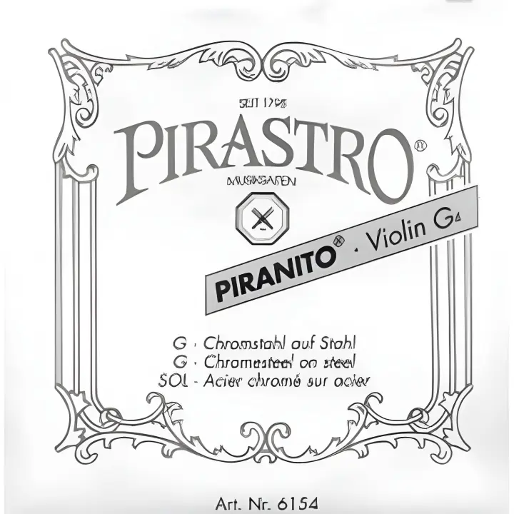 CUERDA VIOLIN-Pirastro (Piranito 615480) (Acero/Cromo) 4ª Medium Violin 1/16 y 1/32 - 1
