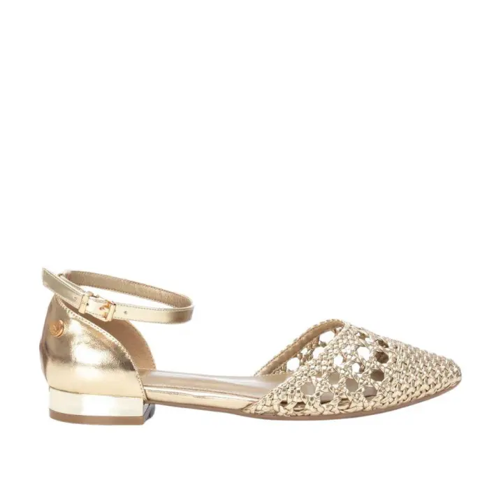 Zapato manoletina Xti-142366 oro mujer553550007 - 1