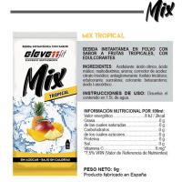 Eleven Fit Mix Instantáneo, Caja de 24 Sobres - Prepara 1.5L de Bebida Saludable - Sin Azúcar, Baja en Calorías y Carbohidratos - Ideal para Agua/Leche, Cocinar y Preparar Postres - Mejora tu Dieta - Apto para Adultos y Niños - details 0