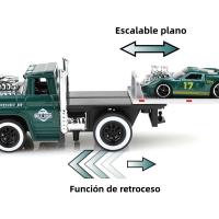 Modelo De Coche De Acción a Escala 1:60 Estático Con Sonido Y Luz Vehículo De Retroceso Para Juguete Colección De Niños Juguetes De Metal YBC - details 3