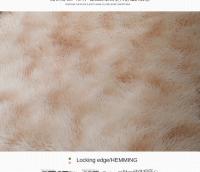 Alfombra Redonda De Peluche Suave Para Sala De Estar Decoración De Hogar Dormitorio Y Habitación De Niños Alfombra Blanca Espesa Para Salon - details 20