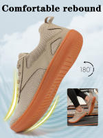 Zapatillas Casuales Transpirables Para Hombre Con Tela Malla Amplia Para Caminar Al Aire Libre Y Deportes Zapatos Cómodos Para El Verano - details 1