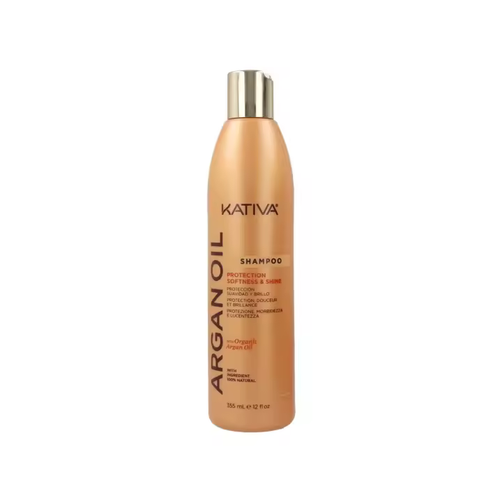 Kativa arganoil  champú protección suavidad y brillo 550ml - 1