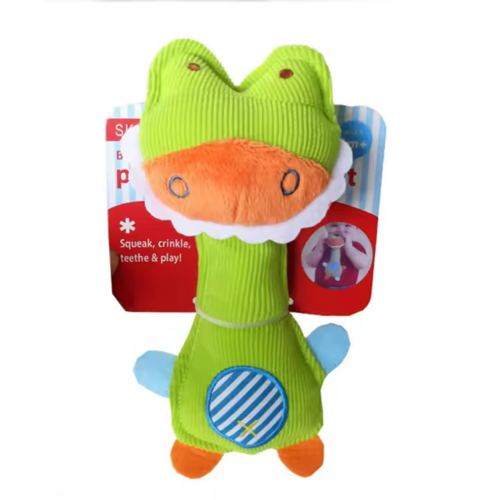 Juguete De Peluche Para Perros Dibujos Animados Mordible Con Sonido Squeak Juguetes Chupar Para Puppies Limpieza De Dientes Interactivos Para Mascotas - 1