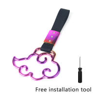 Correa De Remolque Colorida Para Coche Anillo De Mano JDM Correa De Mano Para Autobús Y Tren Accesorios De Automóvil Estilo Desviación - details 4