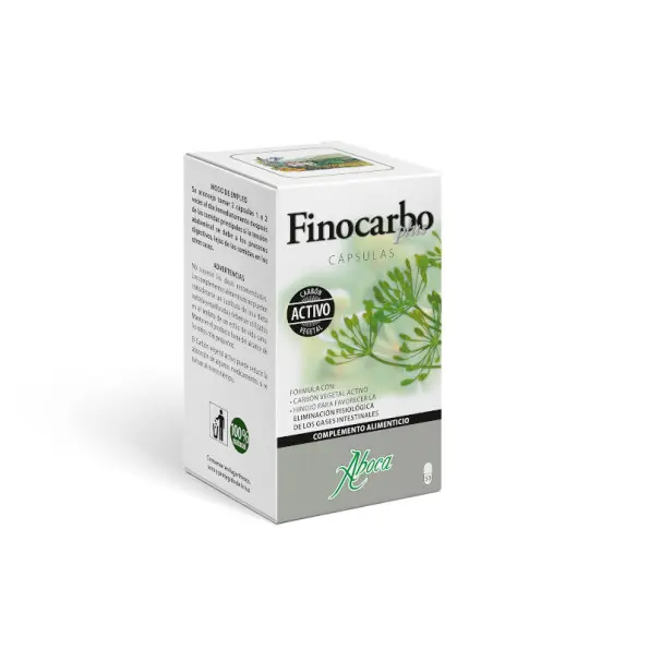 Finocarbo Plus 500 Mg 50 Capsulas Aboca - 1