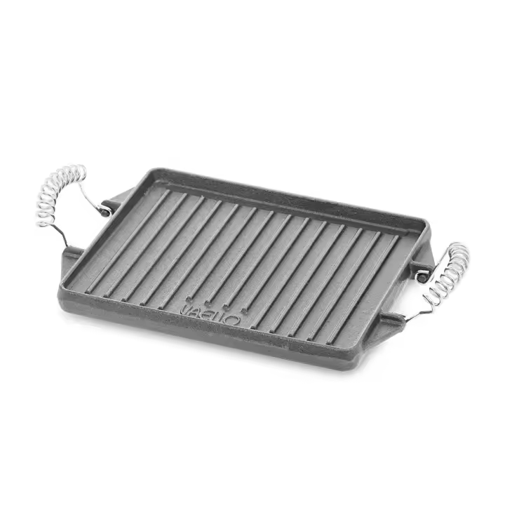 PLANCHA DE HIERRO FUNDIDO RECTANGULAR 47x27cm. VAELLO - 1