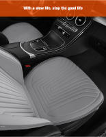 Calienta Asiento De Coche Universal 12V Funda De Almohadilla Calefacción Rápida Para Invierno Funda Caliente Para Asiento De Coche - details 7