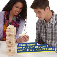 Hasbro Gaming Juego Jenga - El Juego de Mesa Original de Bloques de Madera para Fiestas Party Amigos - details 1