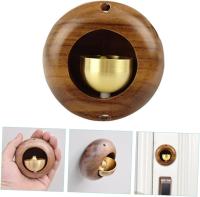 Timbre Comercial Timbre que abre la Puerta Carillón de Viento para Puerta Carillón de Viento magnético Timbre para exterior Lámpara de Madera Retro - details 1