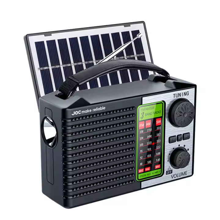 Tienda BIT Radio Portátil Recargable AM FM Con Onda de Onda Corta Soporte USB TF MP3 Y Altavoz Bluetooth Función De Material Plástico - 1
