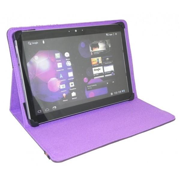 Funda Universal para 9-10 Pulgadas Tablet  con Soporte（Viene con 4 tiras de velcro móviles）, Carcasa Protectora con Soporte para Pantalla Táctil de 9" 10.6"(9.7/10/10.1/10.2/10.3/10.4/10.5/10.6/11 Pulgadas),tamaño máximo： Longitud: 27CM. Ancho: 18 CM