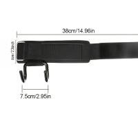 Gancho De Elevación Antideslizante Con Correa De Muñeca Para Agarre Fuerte Y Duro Accesorio De Gimnasio Universal De Poliéster - details 3
