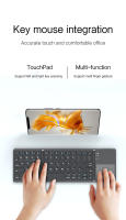 Teclado Bluetooth Plegable Mini AJIUYU Con Touchpad Para Windows Android IOS iPad Tablet Phone Soporte Para Idiomas Russo Español - details 0