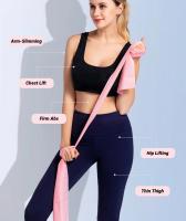 Banda De Resistencia Portátil Para Yoga Y Pilates Entrenamiento De Estiramiento Largo Para Terapia Física Y Fortalecimiento De La Masa Baja Ejercicio Elástico Para El Hogar - details 7