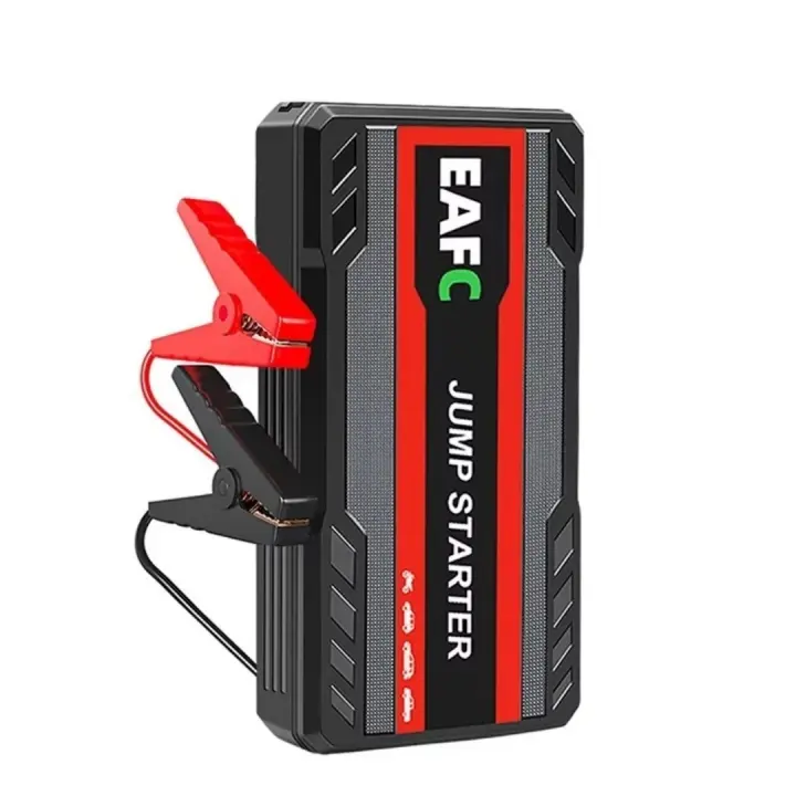 Arrancador de batería de coche de 600 A, portátil, cargador de emergencia de 12 V, banco de energía, dispositivo de arranque, vehículos de gasolina de 3,0 l - 1