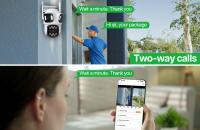 Cámara PTZ De Seguridad 4K Exterior Con Lente Doble Y Tres Pantallas Cámara WiFi 6 HD Exterior Auto Tracking iCsee Resistente Al Clima - details 10