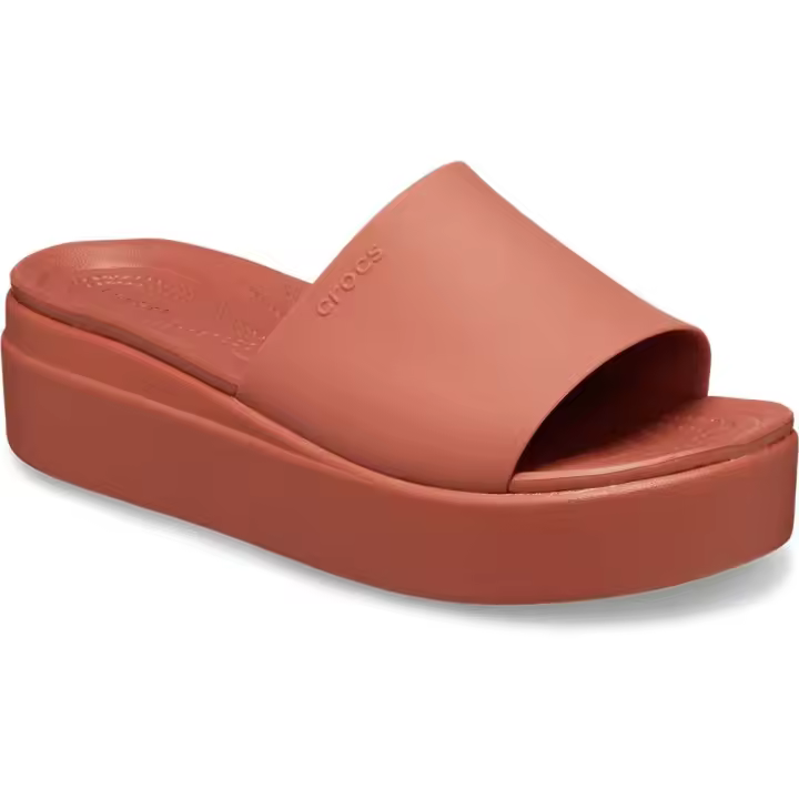 Calzado mujer Chanclas Crocs Chanclas Brooklyn Naranja - 1