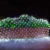 Luces De Malla Para Jardín Exterior 8 Modos Luces De Navidad Para Pared Techo Balcón Patio Twinkle Lights Incluye Certificación RoHS CE Origen China - details 12