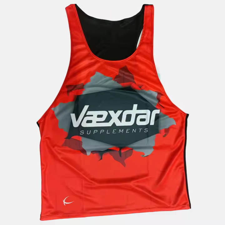 Vaexdar - Camiseta de tirantes de entrenamiento - Unisex - Camiseta sin mangas para entrenar - Máxima Comodidad y Ligereza - Tejido microperforado, Transpirable - 1
