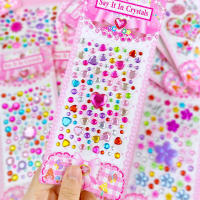 Pegatinas De Diamante 3D Para Niñas Adhesivos De Cristal Acrílico DIY Decoración Manual Para Niños Jóvenes Y Adultos - details 2